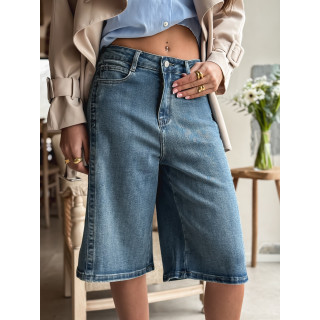 Bermuda en jeans Salomée - Bleu