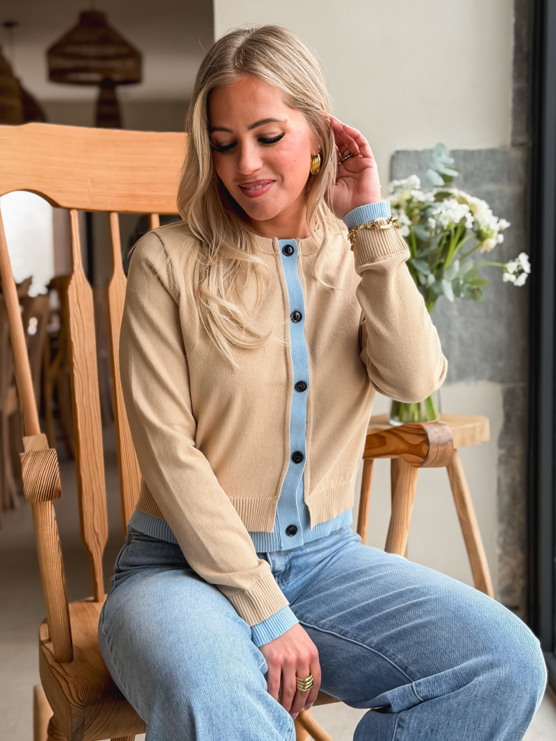 Gilet Bonnie - Beige