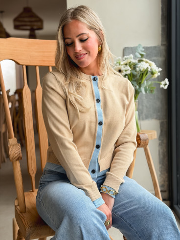 Gilet Bonnie - Beige