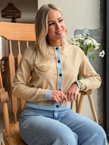 Gilet Bonnie - Beige