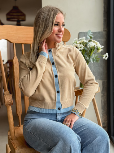 Gilet Bonnie - Beige
