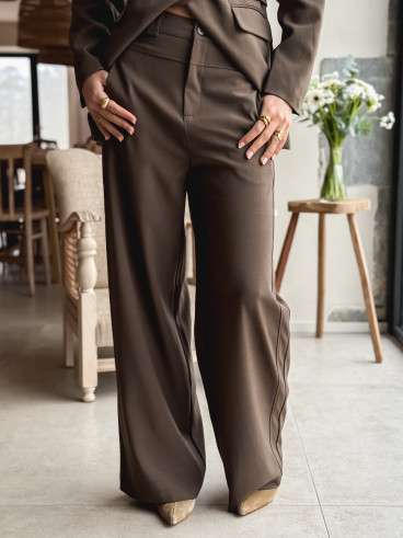 Pantalon Kalissa - Marron