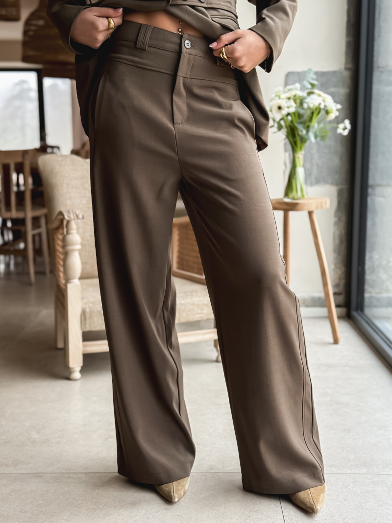 Pantalon Kalissa - Marron