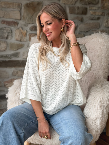 Pull Kélyane - Ecru