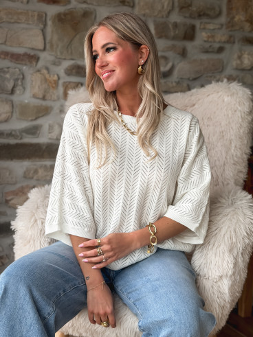 Pull Kélyane - Ecru