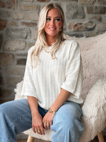 Pull Kélyane - Ecru