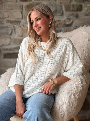 Pull Kélyane - Ecru