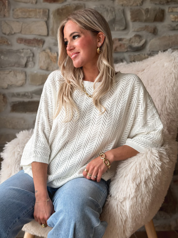 Pull Kélyane - Ecru