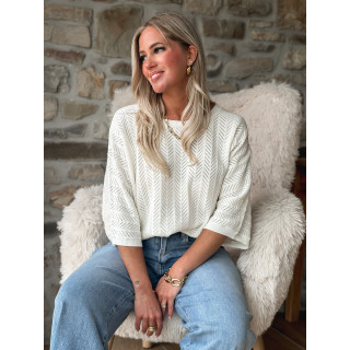 Pull Kélyane - Ecru