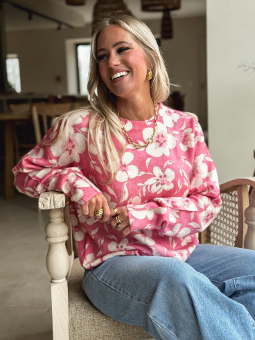 Pull Léonora - Rose