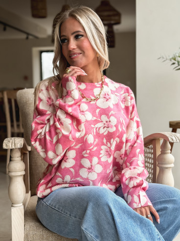 Pull Léonora - Rose