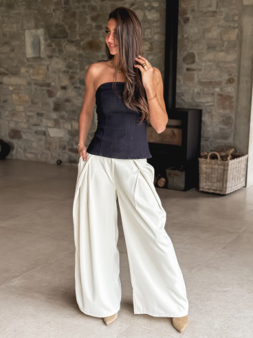 Pantalon Ebony - Crème Pantalon Ebony - Crème
