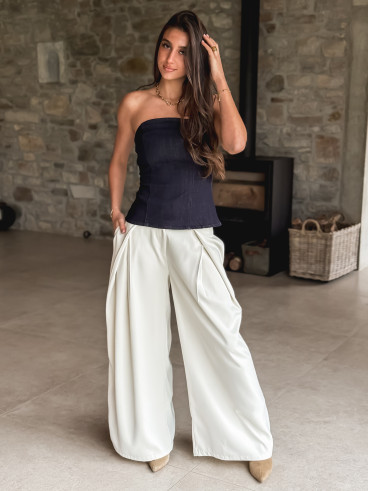 Pantalon Ebony - Crème Pantalon Ebony - Crème