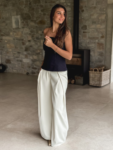 Pantalon Ebony - Crème Pantalon Ebony - Crème