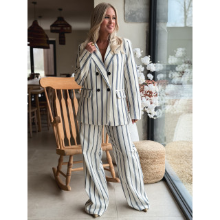 Blazer Lignée Natacha - Bleu