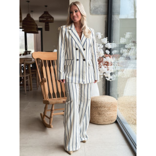 Blazer Lignée Natacha - Bleu