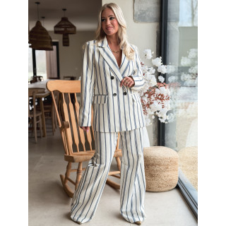 Blazer Lignée Natacha - Bleu