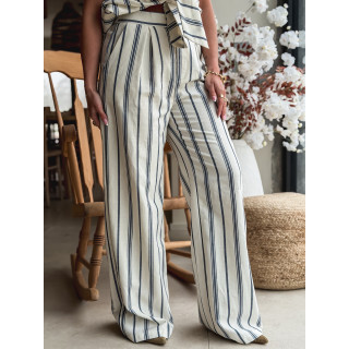 Pantalon Lignée Natacha - Bleu