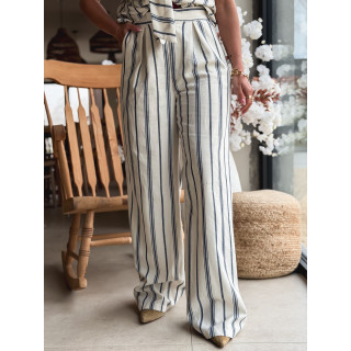 Pantalon Lignée Natacha - Bleu