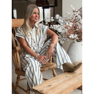 Chemise Manches courte Natacha - Bleu