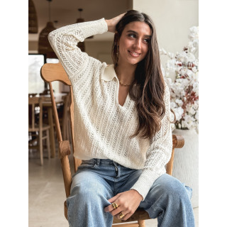 Pull Hülya - Crème