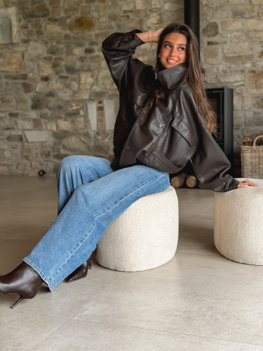 Veste Prya - Chocolat