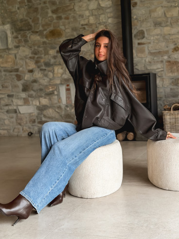 Veste Prya - Chocolat