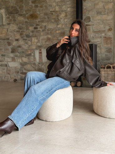 Veste Prya - Chocolat