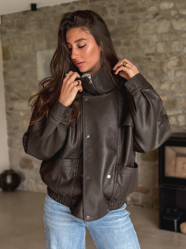 Veste Prya - Chocolat