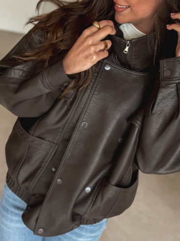 Veste Prya - Chocolat