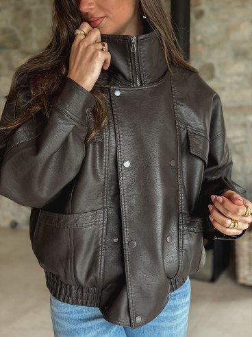 Veste Prya - Chocolat