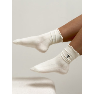 Chaussettes Saveria - Ecru