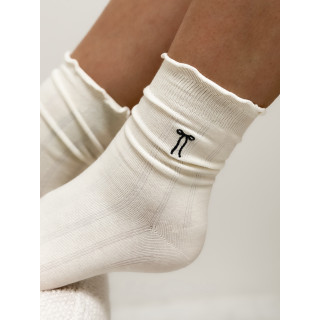 Chaussettes Saveria - Ecru