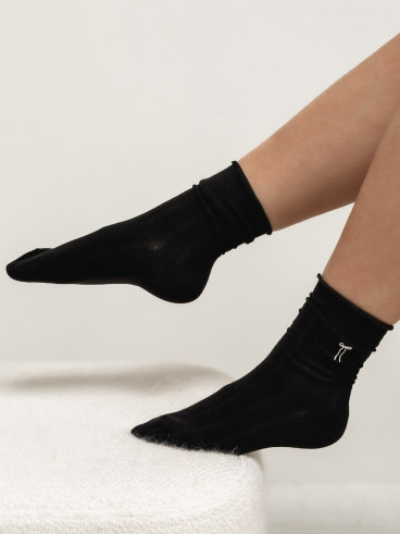 Chaussettes Saveria - Noir