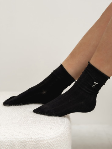 Chaussettes Saveria - Noir