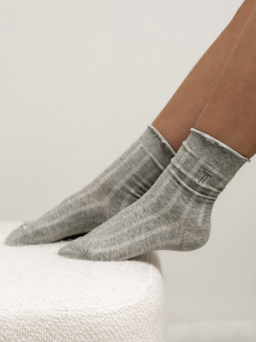Chaussettes Saveria - Gris