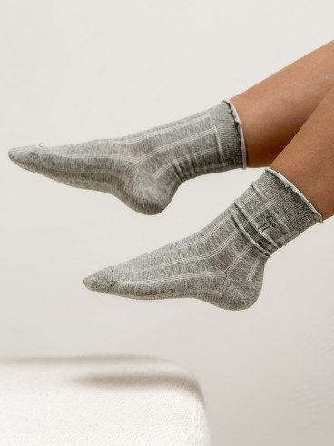 Chaussettes Saveria - Gris