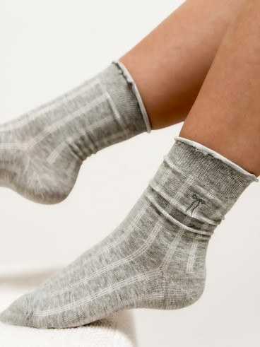 Chaussettes Saveria - Gris