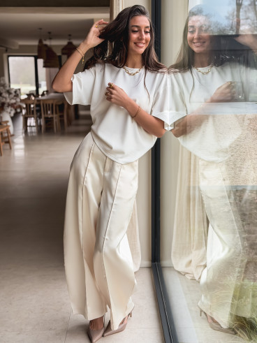 Pantalon Auria - crème