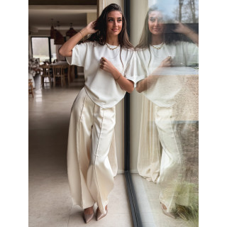 Pantalon Auria - crème