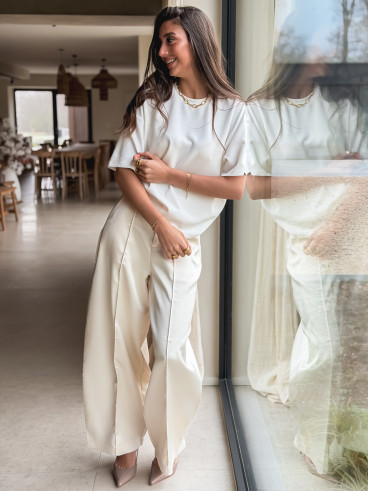 Pantalon Auria - crème