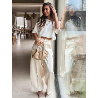 Pantalon Auria - crème