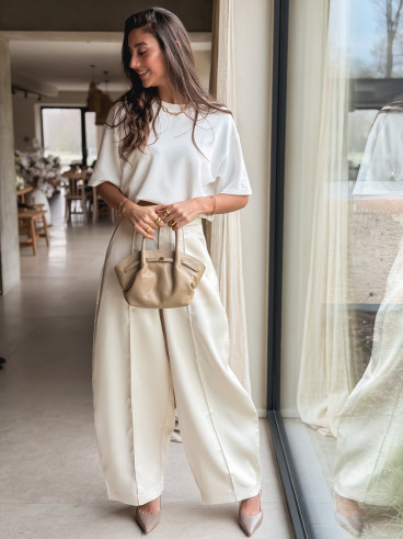 Pantalon Auria - crème