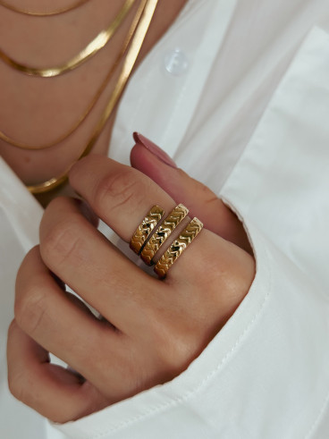 Bague Clarysse - Dorée