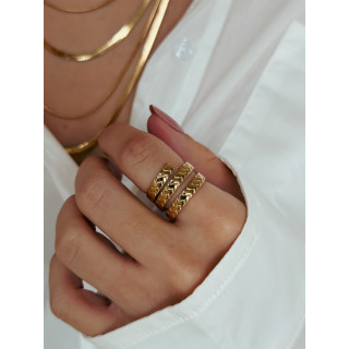 Bague Clarysse - Dorée