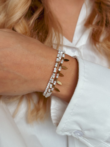 Bracelet Amandine - Blanc