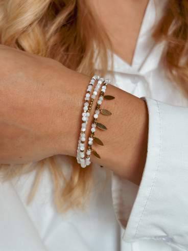 Bracelet Amandine - Blanc