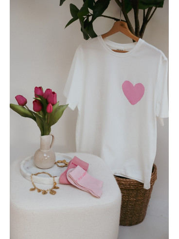 T-shirt Sylvianna - Blanc