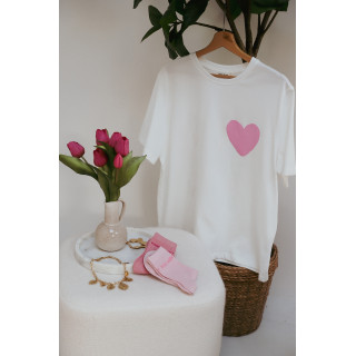 T-shirt Sylvianna - Blanc