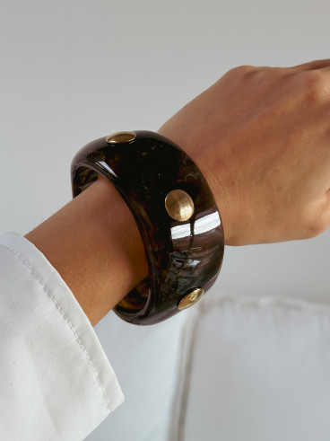 Bracelet Moréal - Chocolat